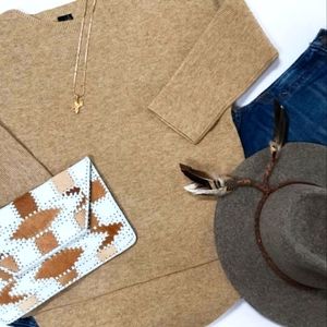 Knot Sisters Wool Blend All Seasons Sweater